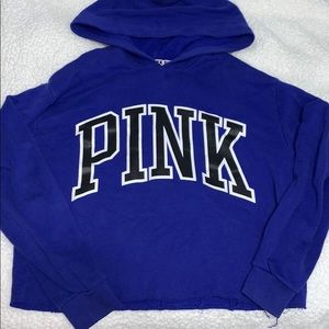 VS PINK cropped hoodie